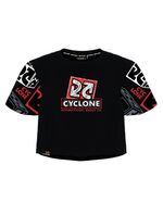 blusa cyclone dif cropped logo cube preto vermelho -2-