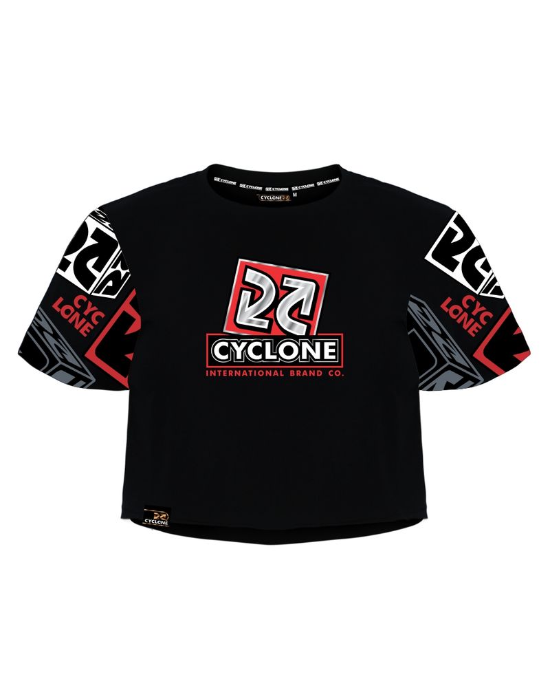 blusa cyclone dif cropped logo cube preto vermelho -2-