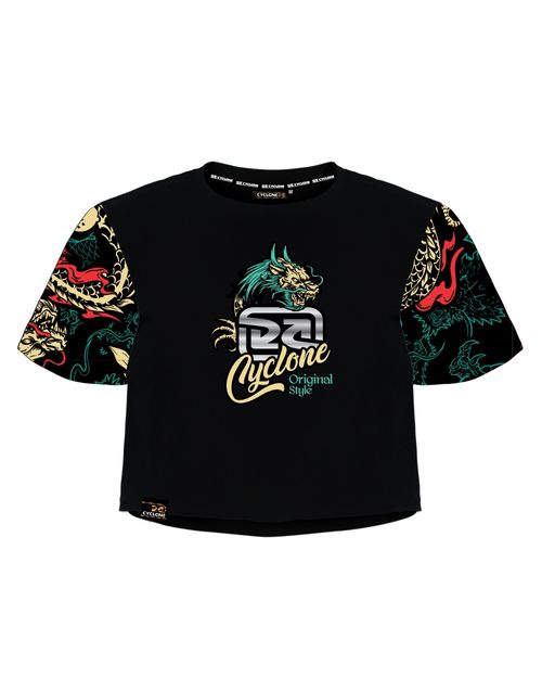Blusa Cyclone Dif Cropped Big Dragon