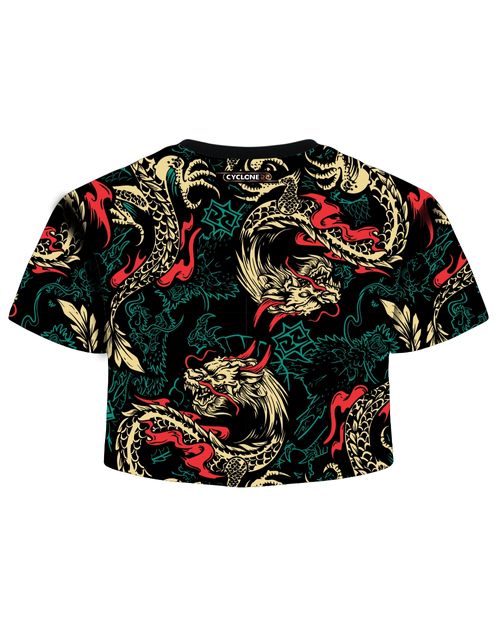 Blusa Cyclone Dif Cropped Big Dragon