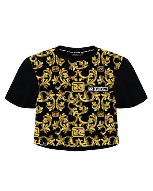 Blusa Cyclone Dif Cropped Golden Style