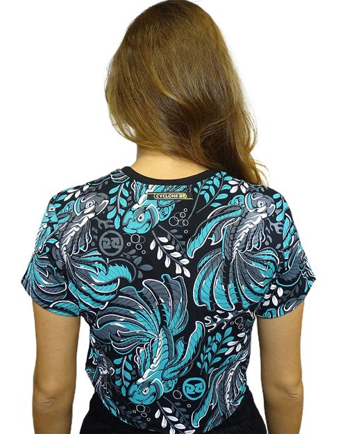 Blusa Feminina Cyclone Dif Cropped Flyer Fish