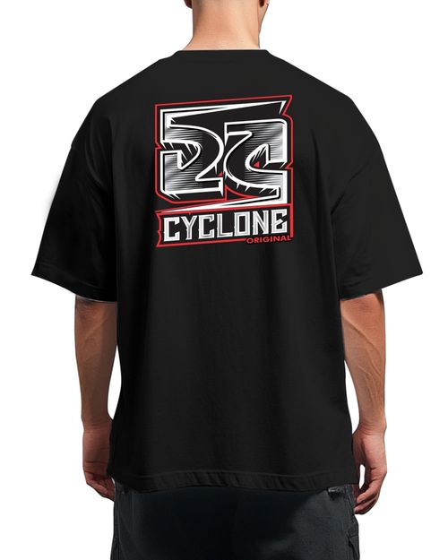 Camisa Cyclone Oversized Big Setas Metal