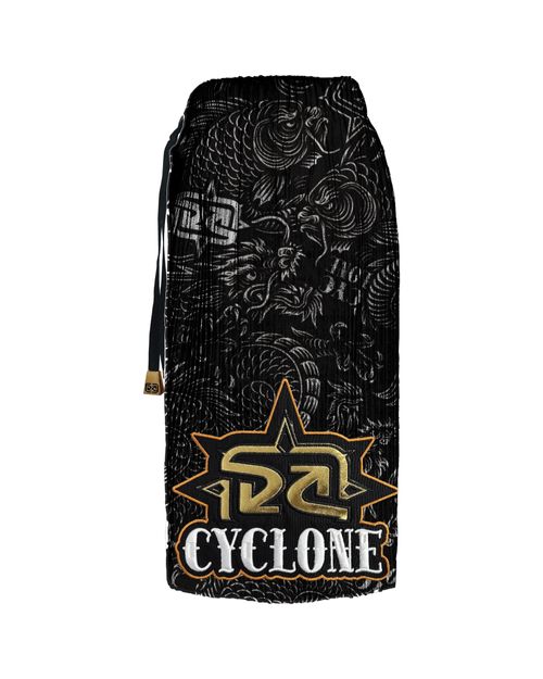 Bermuda Cyclone Veludo Tattoo Oriental