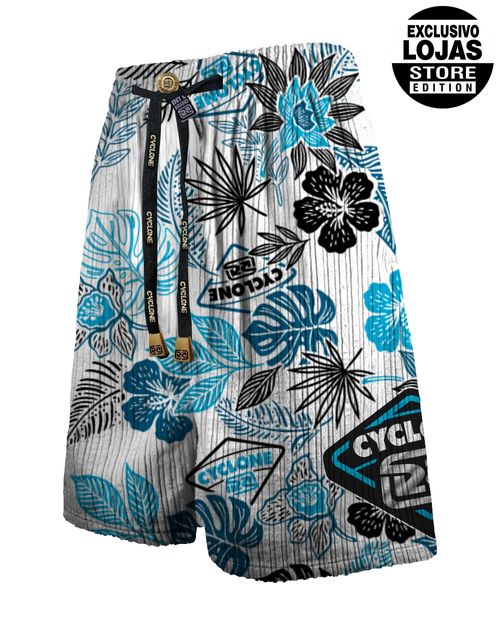 Bermuda Cyclone Veludo Tropical Paradise