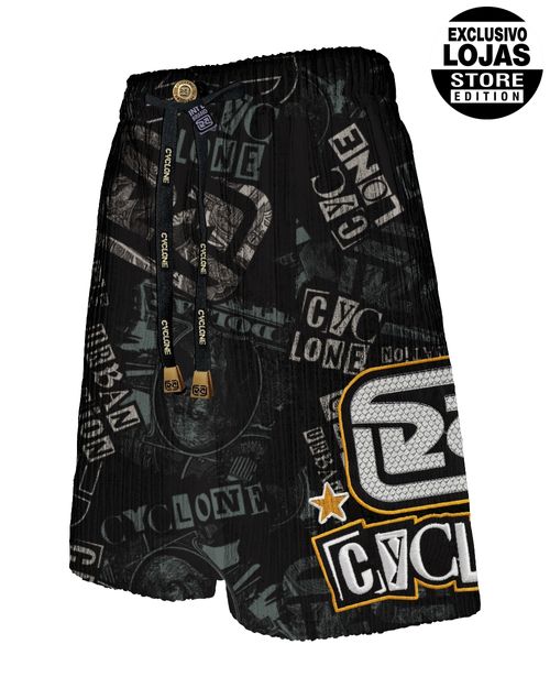 Bermuda Cyclone Veludo Urban Nation