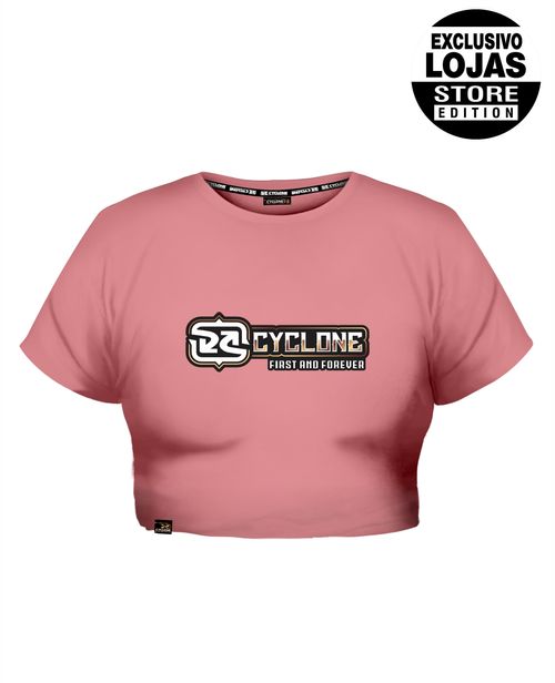 Baby Look Cyclone Cropped Iron Thorn Metal