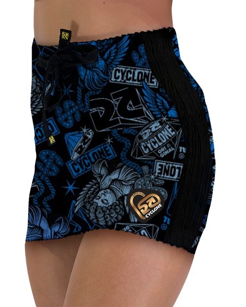 Saia Cyclone Veludo Diamond Angel Light