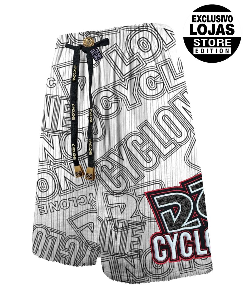 bermuda cyclone veludo giant letters branco preto -1-