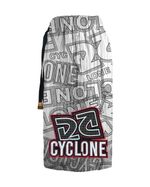 bermuda cyclone veludo giant letters branco preto -2-