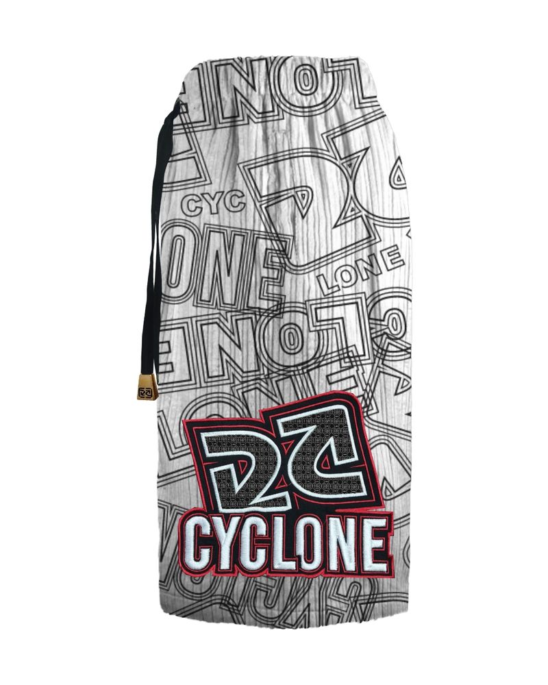 bermuda cyclone veludo giant letters branco preto -2-