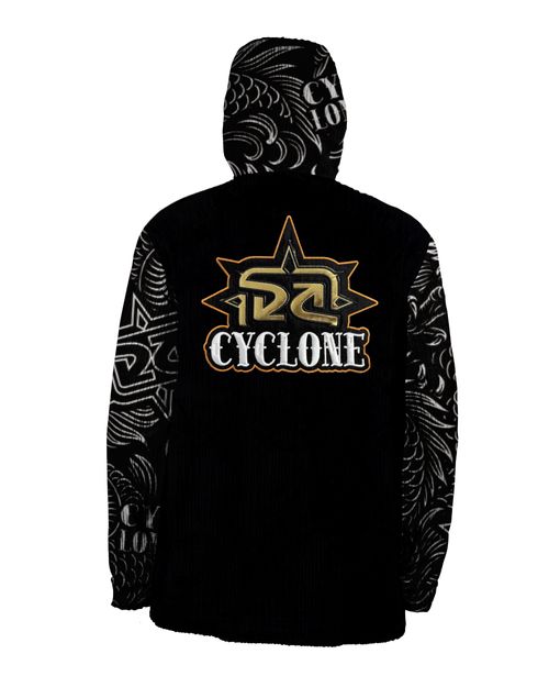 Jaqueta Cyclone Veludo Tattoo Oriental