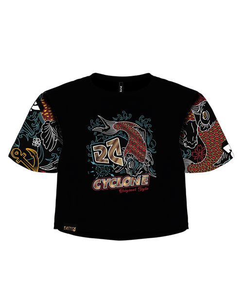 Baby Look Cyclone Dif Full Carpa New Metal