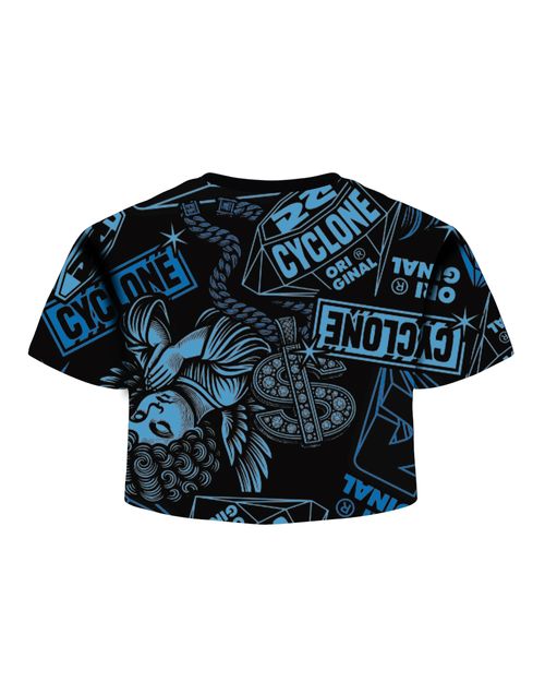 Blusa Cyclone Dif Cropped Full Diamond Angel