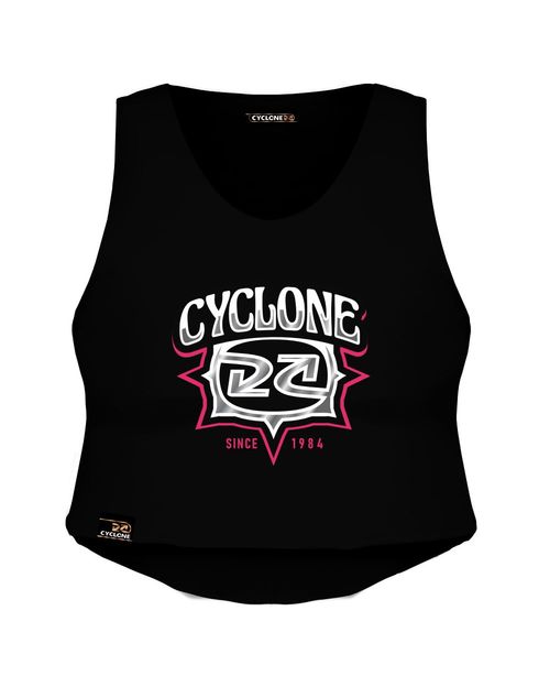 Regata Feminina Cyclone Cropped Full Hawaiian Flowers