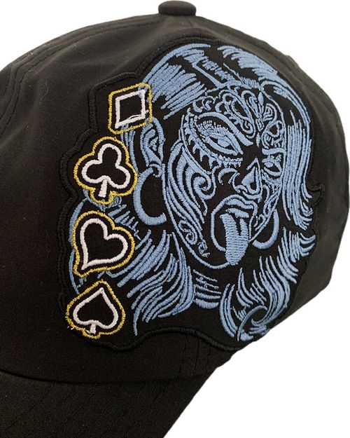 Boné Cyclone Microfibra Skull Mask Lurex