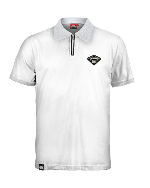 Camisa Cyclone Polo Piquet Stretch Zipper