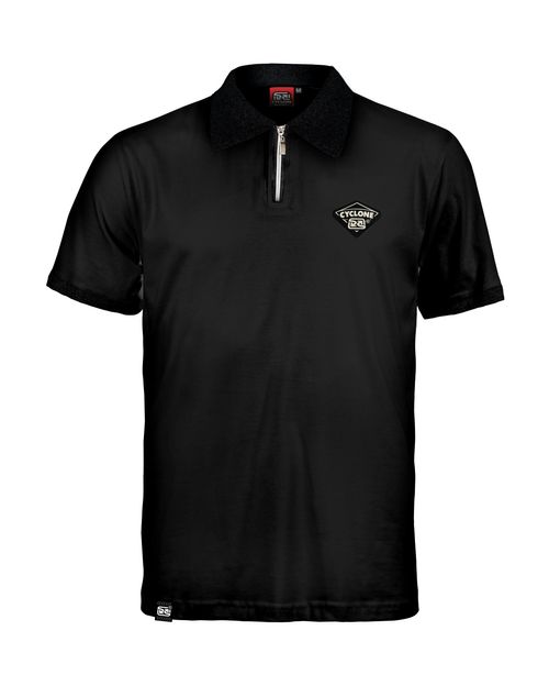 Camisa Cyclone Polo Piquet Stretch Zipper