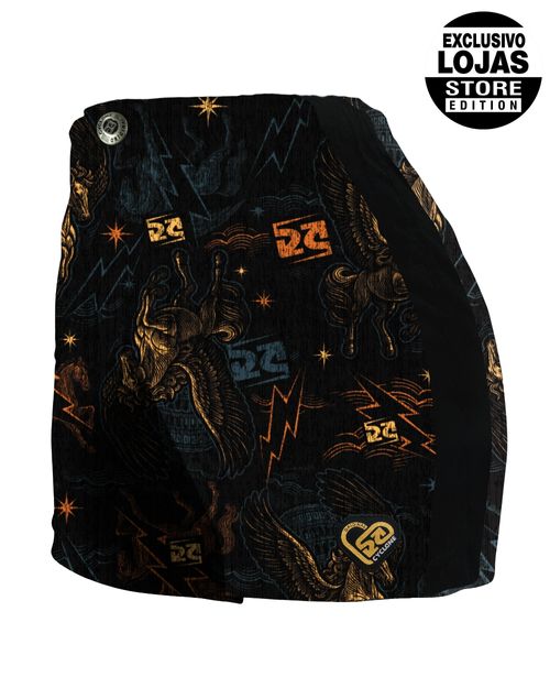 Short Feminino Cyclone Veludo Pegasus Light
