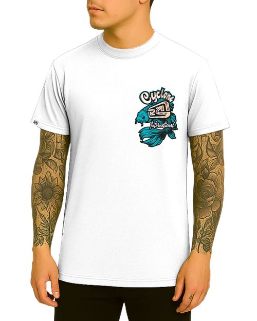 Camisa Cyclone Urban Carpa Metal - BRANCO