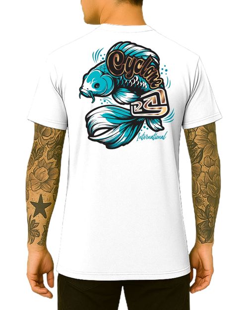 Camisa Cyclone Urban Carpa Metal - BRANCO