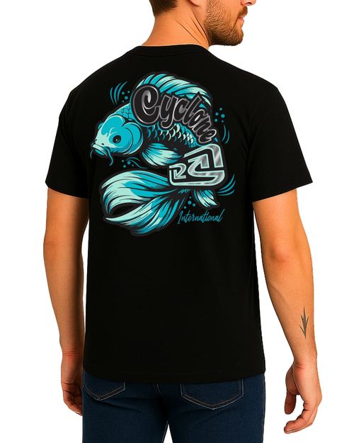 Camisa Cyclone Urban Carpa Metal - PRETO