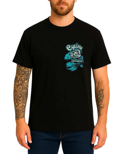 Camisa Cyclone Urban Carpa Metal - PRETO