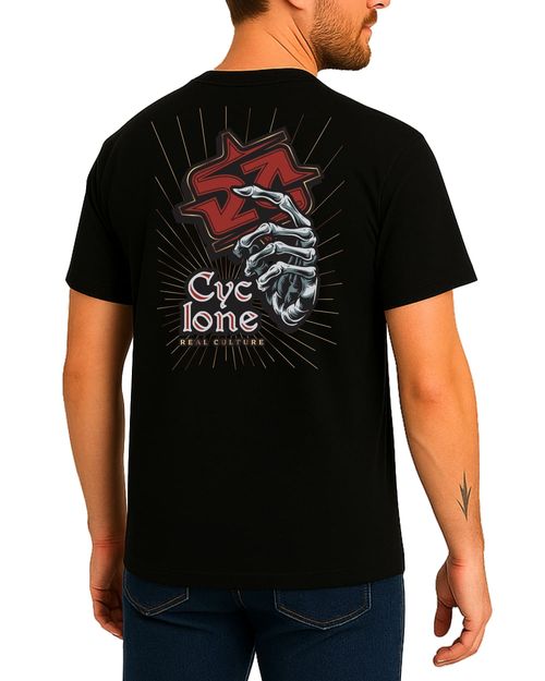 Camisa Cyclone Skull Roses Metal