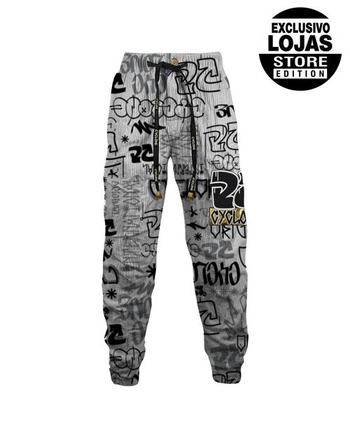 Calça Cyclone Veludo International Setas