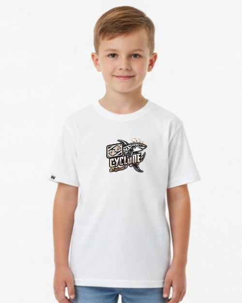 Camisa Infantil Cyclone Tribal Shark Metal