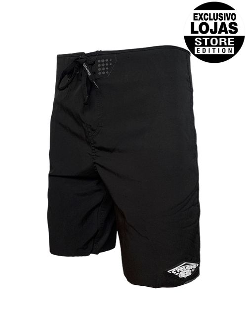 Bermuda Cyclone Água 18" Flex Comfort Solid - PRETO