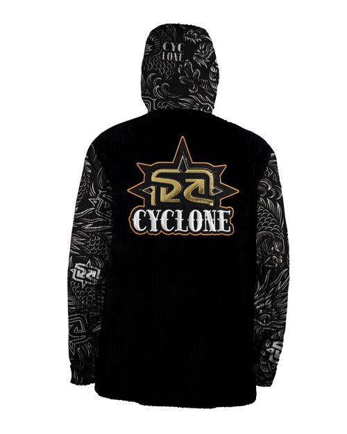 Jaqueta Cyclone Veludo Tattoo Oriental
