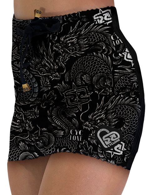 Saia Cyclone Veludo Tattoo Oriental Heavy