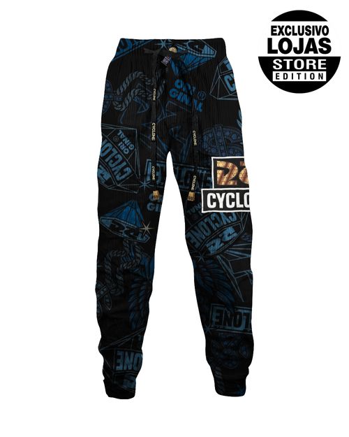 Calça Cyclone Veludo Diamond Angel