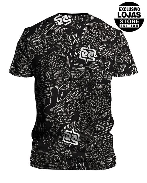 Camisa Cyclone Dif Full Tattoo Oriental