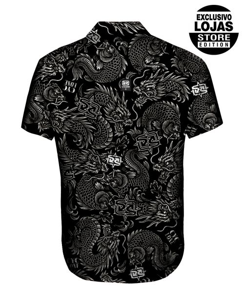 Camisa Cyclone Tecido Premium Tattoo Oriental