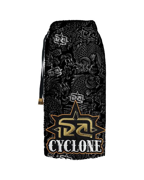 Bermuda Cyclone Veludo Tattoo Oriental