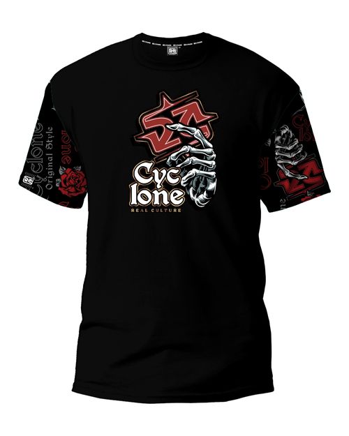 Camisa Cyclone Dif Full Skull Roses