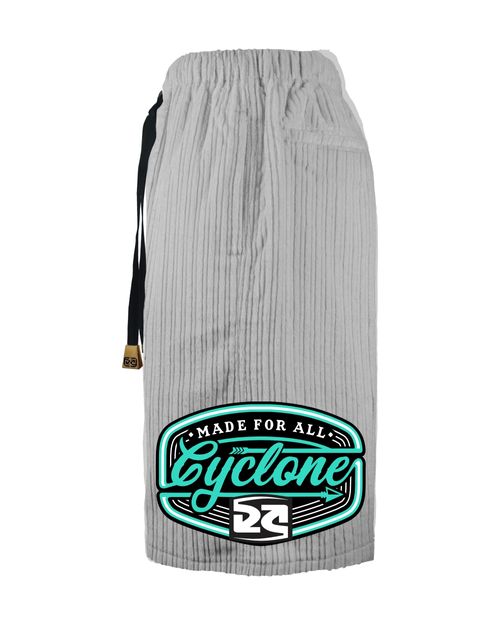 (LANÇAMENTO) Bermuda Cyclone Veludo Relax Fury - CINZA STYLE