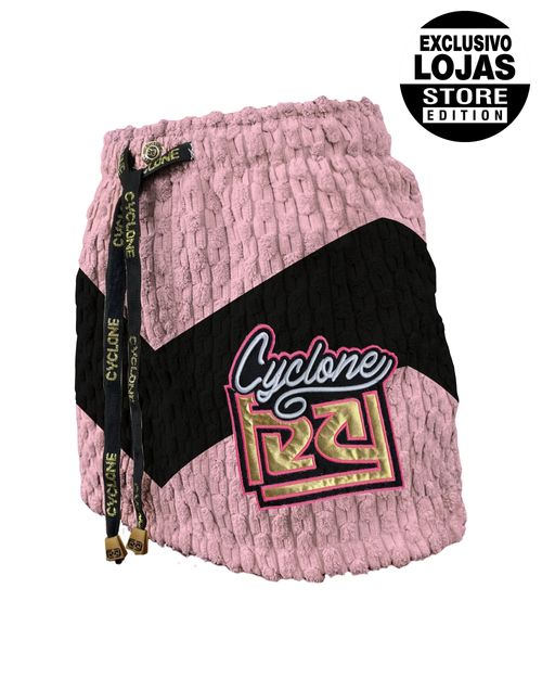 Saia Cyclone Veludo Chess Recorte Signature