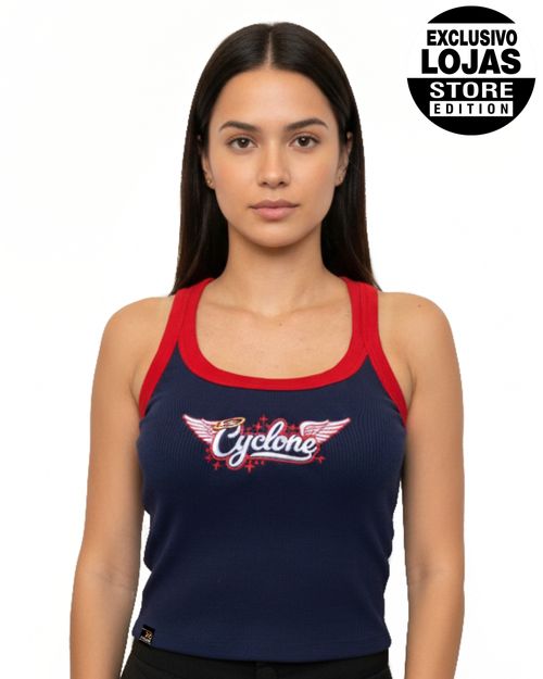 (LANÇAMENTO) Regata Feminina Cyclone Basic