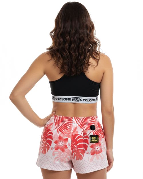 Short Feminino Cyclone Stretch Redsun