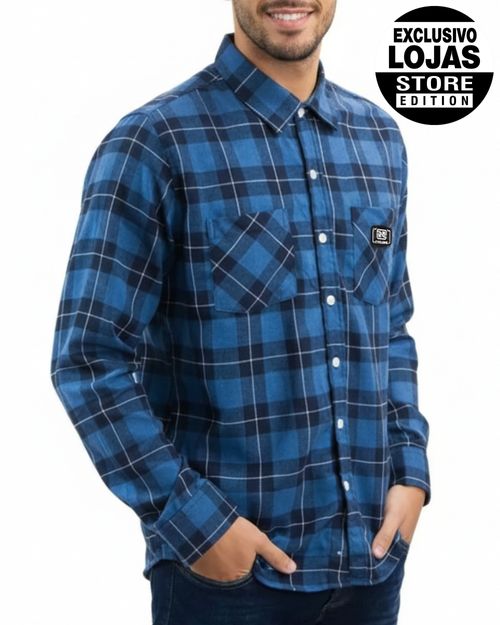 Camisa Cyclone Tecido Flanela Venice