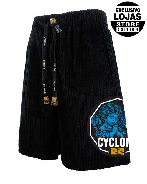 Bermuda Cyclone Veludo Relax Diamond Angel