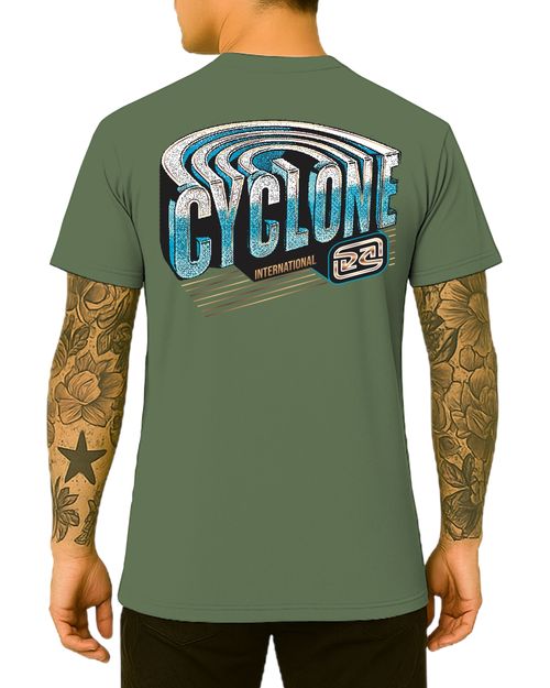 (LANÇAMENTO) Camisa Cyclone Supersonic Metal - VERDE RESERVA