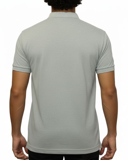 Camisa Cyclone Polo Piquet Clean - MESCLA CLARO