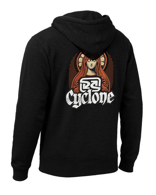 (LANÇAMENTO) Casaco Cyclone Canguru Faith Style Bordado