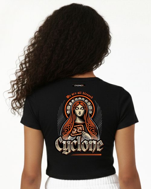 Baby Look Cyclone Cropped Faith Style Metal