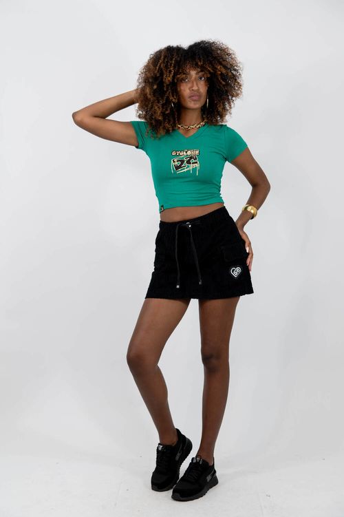 Saia Cyclone Veludo Relax Cargo Pocket Heavy