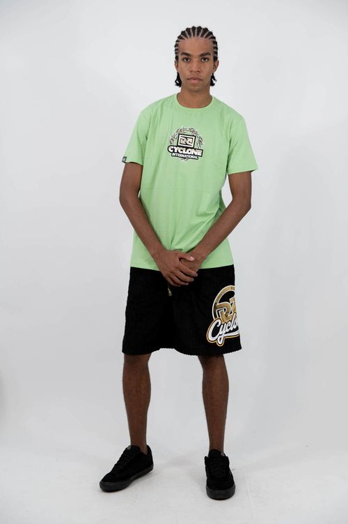 Bermuda Cyclone Veludo Relax Gold Moments